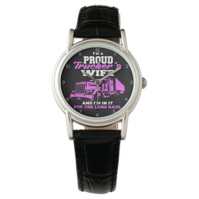 Montre Proud Trucker's Wife: Long Haul (devant)