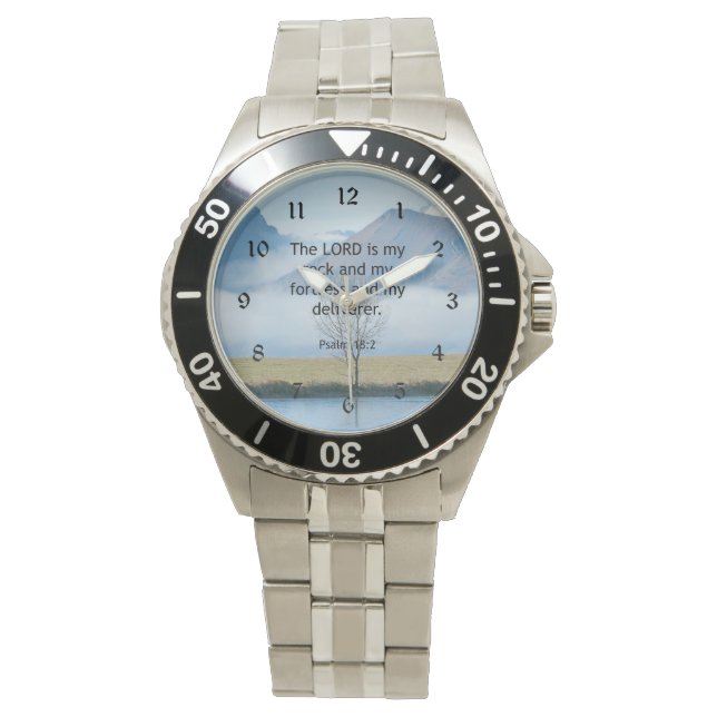 Montre Psaume 18:2 Bible Vers... (devant)