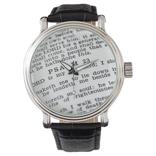Montre Psaume 23 (devant)