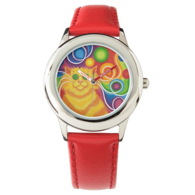 Montre Psy-cat-delic (devant)