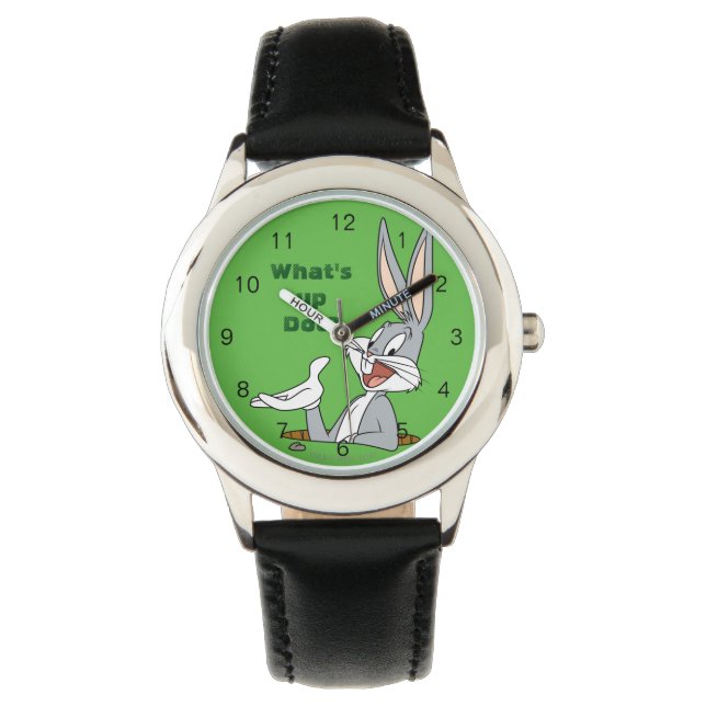 Montre QU’EST-CE QUE LE DOC?™ BOGS BUNNY™ Rabbit Hole (devant)