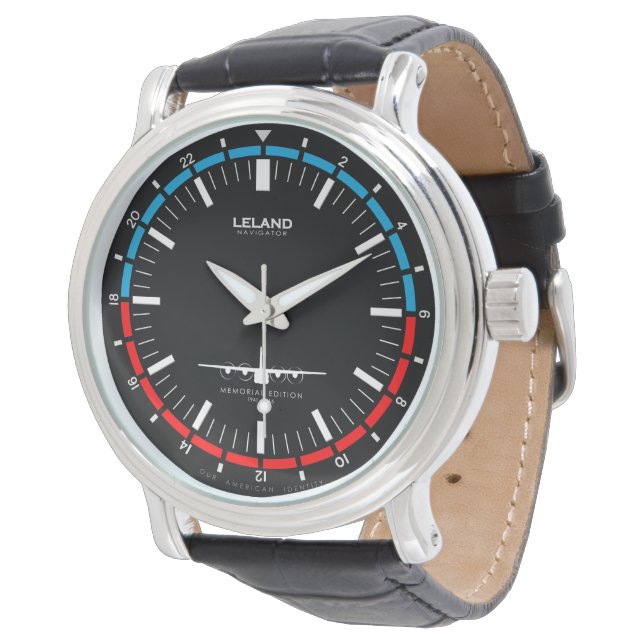 Montre Quartz de style militaire (Incliné)