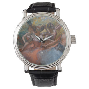 Montre Quatre danseurs de ballet sur scène par degrés