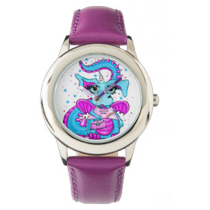 Montre Queen Of The Unicorns Dragon Girl's Watch