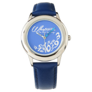 Montre quoi qu'il en soit, je suis en retard de toute faç