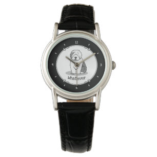 Montre Quoi ? Vieux chien de mouton anglais (Grey 1) Drôl
