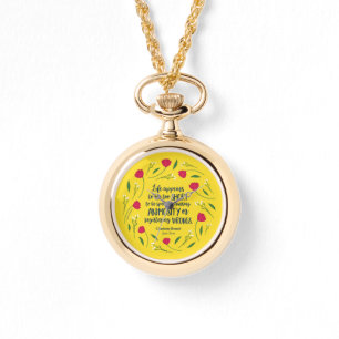 Montre Quota de Charlotte Bronte Jane Eyre Floral Life Bo