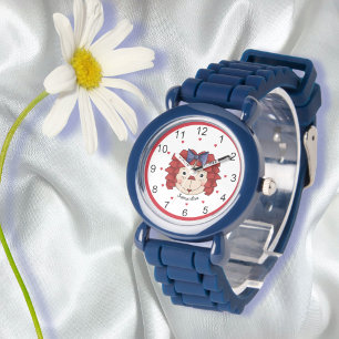 Montre Raggedy Ann Face Personnalisé
