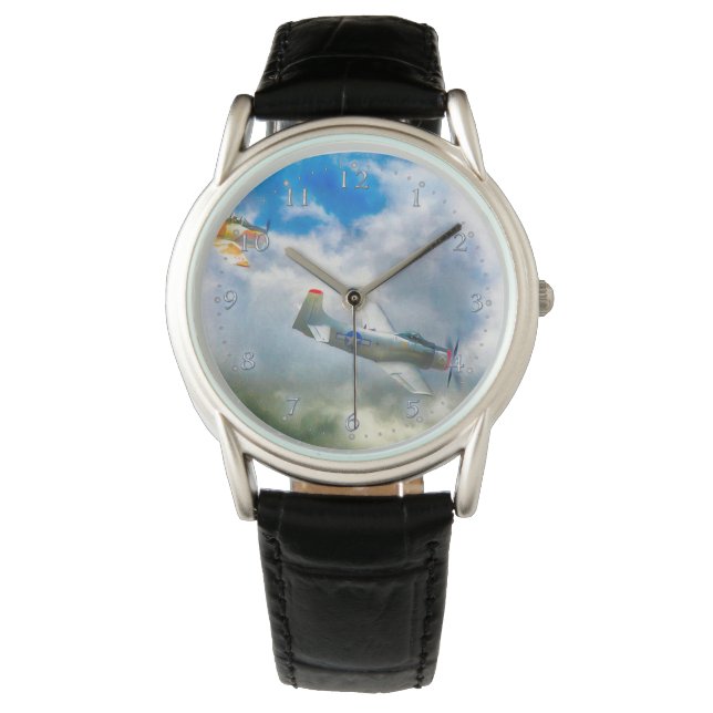 Montre RAIDERS DE LA FORCE AÉRIENNE DE 2ème guerre mondia (devant)