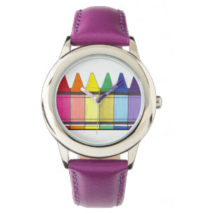 Montre Rainbow Crayons Artist Art Teacher Pride Watch