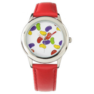 Montre Rainbow Jelly Bean Beans Jellybean Candy Watch