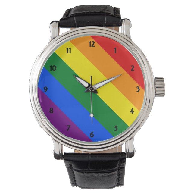 Montre Rainbow Pride (devant)