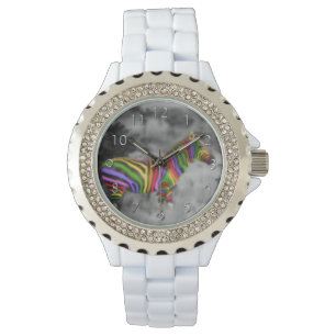 Montre Rainbow Zebra