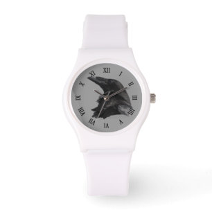 Montre Raven Crow Faune Oiseau Raven Lover