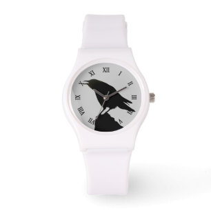 Montre Raven Crow Faune Oiseau Raven Lover