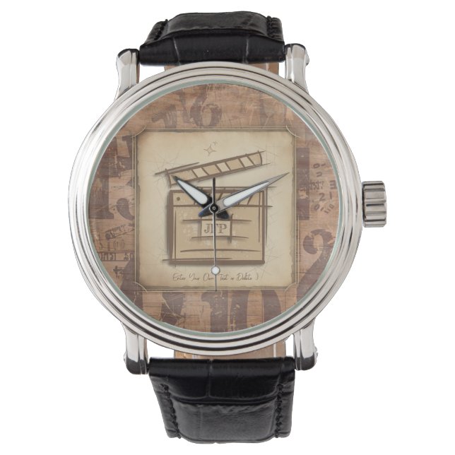 Montre réalisateur, acteur, réalisateur idée cadeau (devant)
