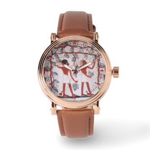 MONTRE RÉCOLTE DE VIN ÉGYPTIENNE ANTIQUE