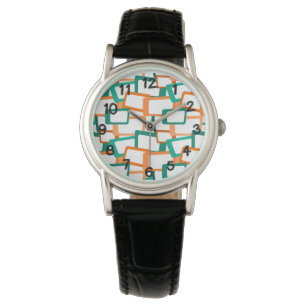 Montre Rectangles modernes du milieu du siècle