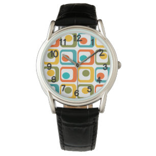 Montre Rectangles modernes du milieu du siècle