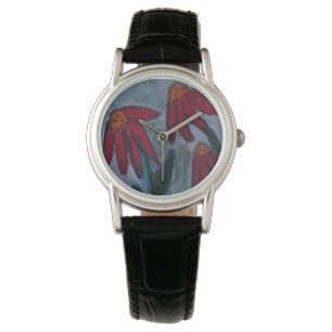 Montre Red Daisies Watch