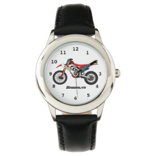 Montre Red dirt bike motorcycle
