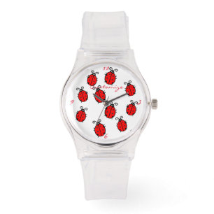Montre Red Ladybugs Crawling Thunder_Cove