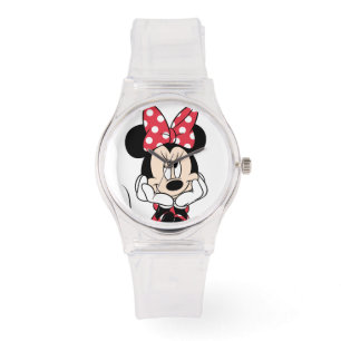 Montre Red Minnie   Tête dans les mains