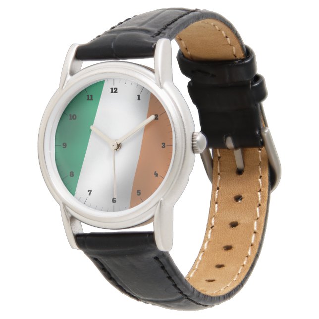 MONTRE REGARDE DU DRAPEAU IRLANDAIS (Incliné)