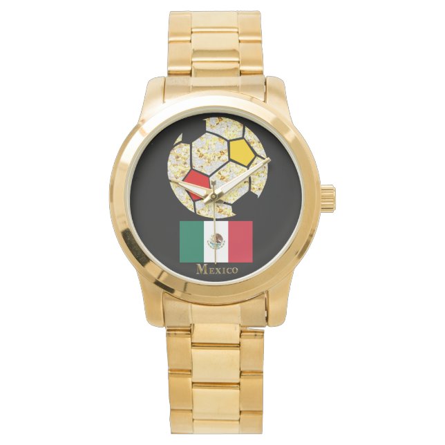 MONTRE REGARDE DU FOOTBALL MEXIQUE (devant)