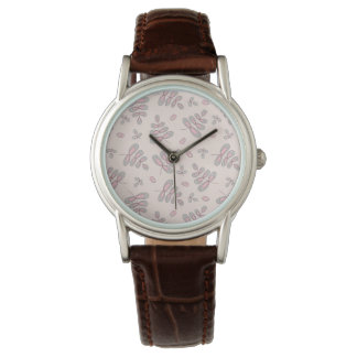 Montre Regarde Feuille des bois
