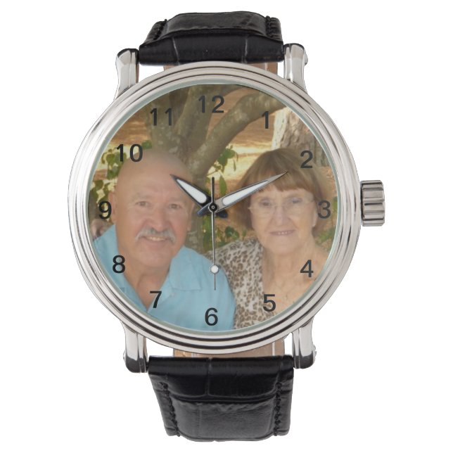 MONTRE REGARDE PHOTO - REGARDE PERSONNALISÉE (devant)