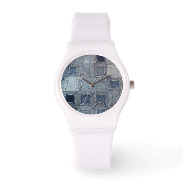 Montre Regarder Denim (Recto)