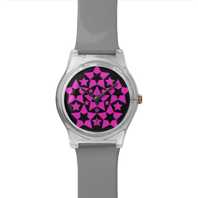 Montre Regarder Hot Rose Stars (Fermer)