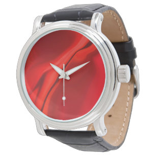 Montre Regarder la conception rouge lisse