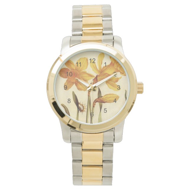 Montre Regarder la jonquille (devant)