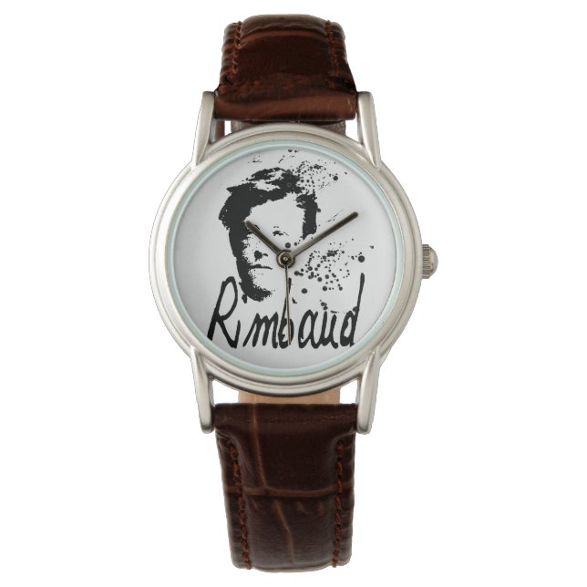 Montre Regarder le portrait de RIMBAUD (devant)