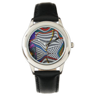 Montre Regarder l'illusion optique