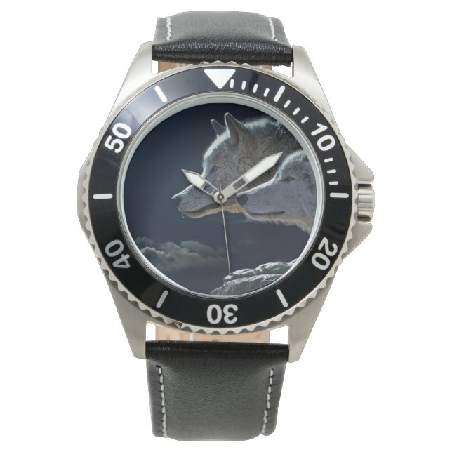 MONTRE REGARDER POUR LES LOUPS (devant)