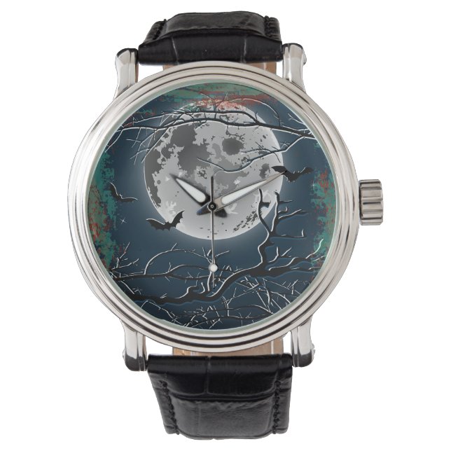 Montre Regardez Halloween heureux (devant)