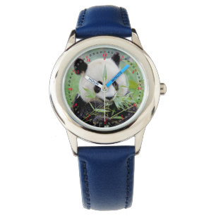 Montre Regardez le panda géant de la photo. Panda.