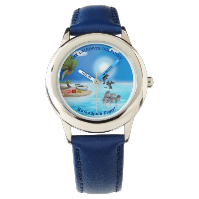 Montre Regardez Les Enfants Les Dauphins Rirants ! (devant)