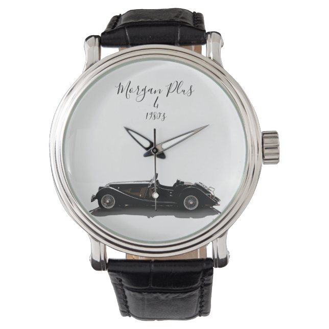 MONTRE REGARDEZ MORGAN PLUS 4 ANNÉES 1980 (devant)