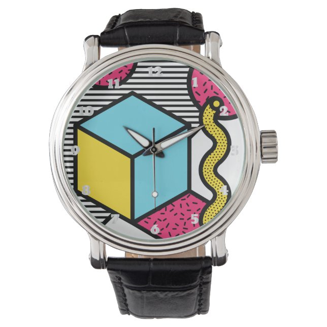 Montre Relógio Brilho Fashion 80s e 90s v01 (devant)