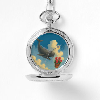 Montre Relógio Whale & Bowl Of Petunias