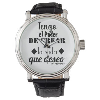 Montre Reloj de Mano Motivacional