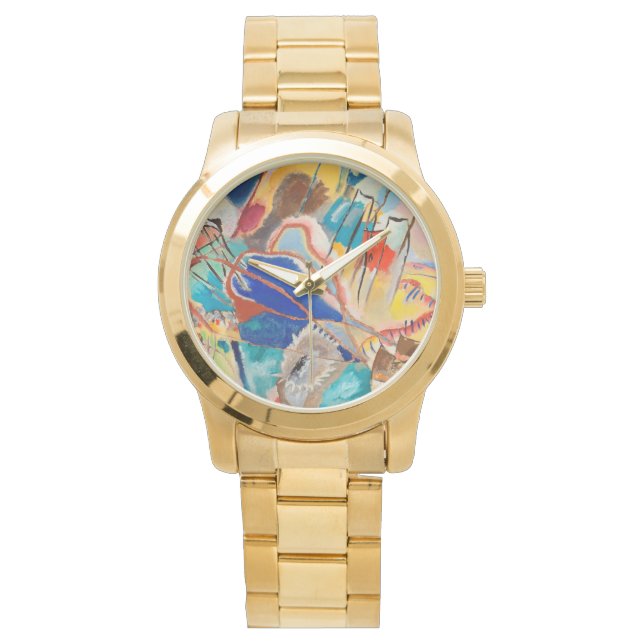 Montre Reloj De Pulsera Vasily Kandinsky improvisación (devant)