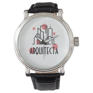 Montre Reloj personalizado arquitectura
