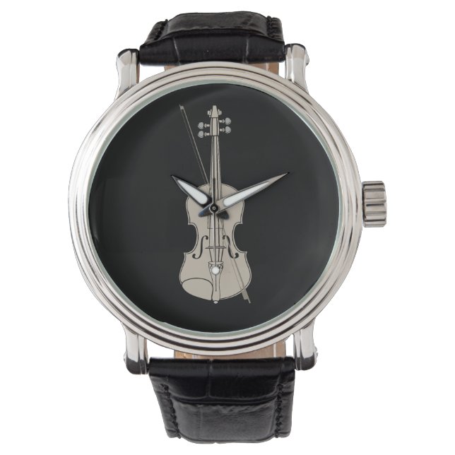 Montre Reloj violín Instrumentos músicos violín viola (devant)