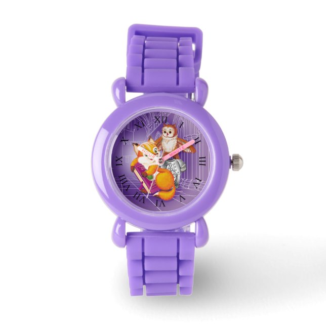 Montre renard et hibou (Recto)