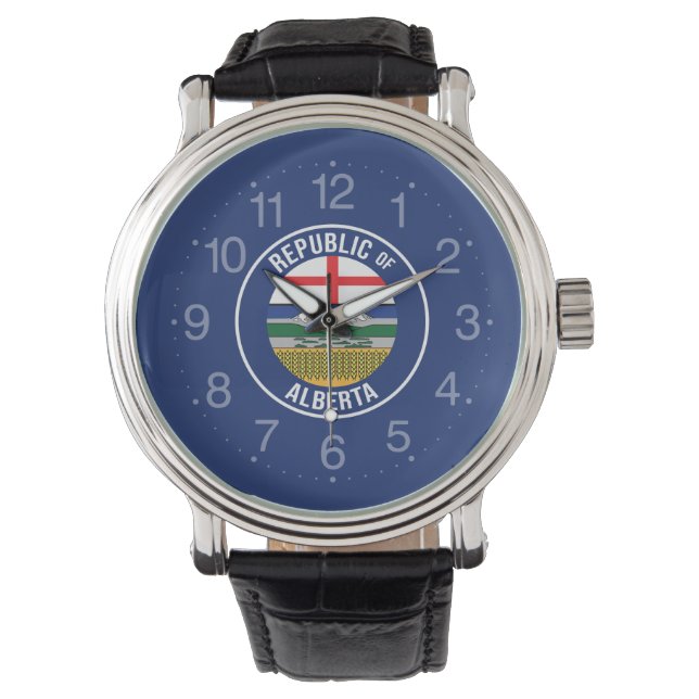 Montre République de l'Alberta WEXIT (devant)